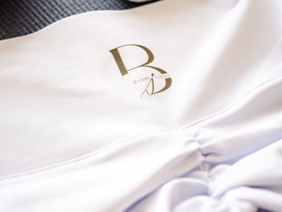 Yoga mat texture and professional gear details.